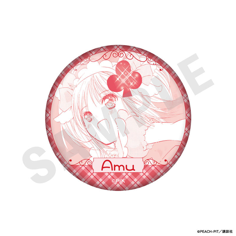 Shugo-chara! Trading Oshi Tin Badge Amu Hinamori Ver. 8Pack BOX - Image 7