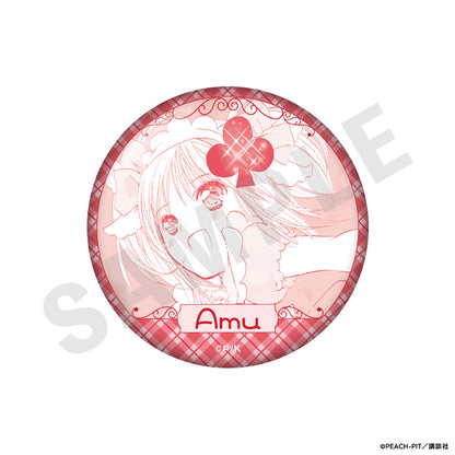 Shugo-chara! Trading Oshi Tin Badge Amu Hinamori Ver. 8Pack BOX - Image 7