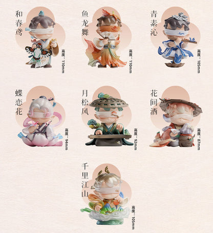 LODII Yama to Umi no Uta Series Mini Trading Figure 6Pack BOX - Image 3