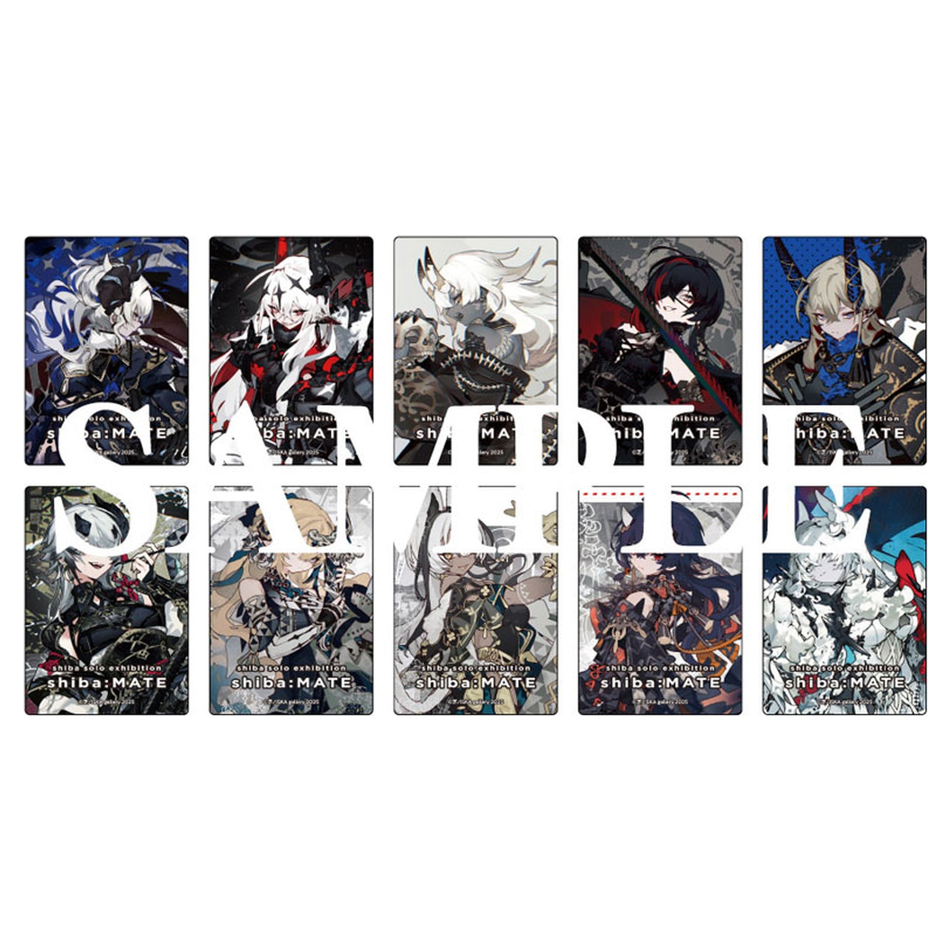 "shiba:MATE" Acrylic Trading Card Full Set 10Pack BOX - Image 1