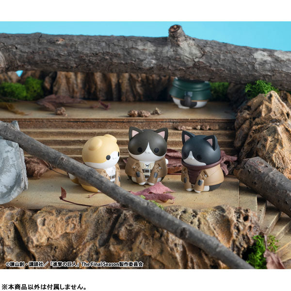 MEGA CAT PROJECT Attack on Titan Shingeki no Nyanko Survey Corps Group danyan! 8Pack BOX - Image 13