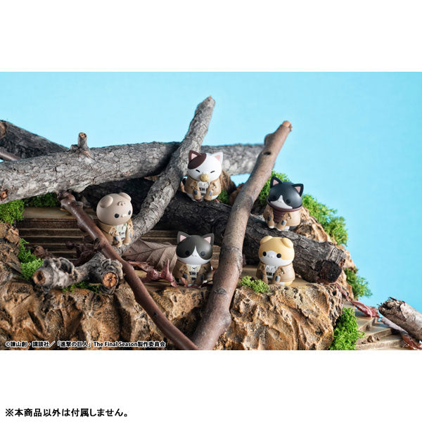 MEGA CAT PROJECT Attack on Titan Shingeki no Nyanko Survey Corps Group danyan! 8Pack BOX - Image 15