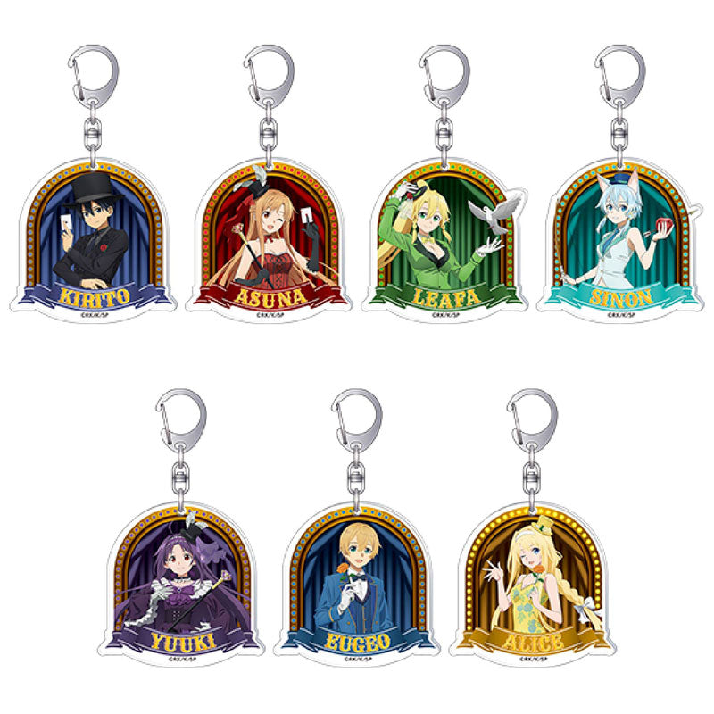 Sword Art Online Acrylic Keychain Collection -MAGIC SHOWTIME- 7Pack BOX - Image 2