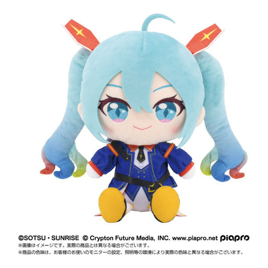 Gundam 45th Anniversary x Hatsune Miku Plush - Mobile Suit Gundam - Image 1