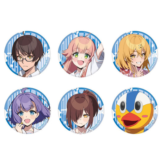 Nukitashi THE ANIMATION Chara Badge Collection 6 Pack Box - Image 1