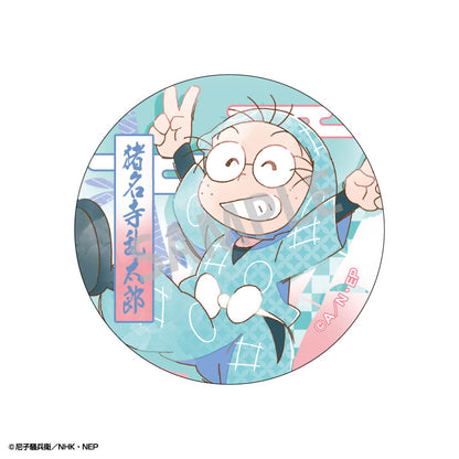 Nintama Rantaro Trading Japanese Washi Paper Style Tin Badge KamiAni TOUCH3 11Pack BOX - Image 3