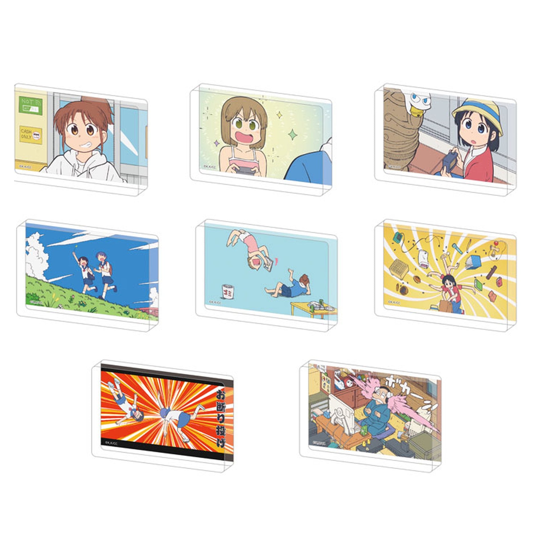 CITY THE ANIMATION Mini Acrylic Block Collection 8Pack BOX - Image 1