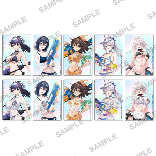 Sneaker Bunko Kirameki Tokimeki Splash Parade Tradable Aurora Acrylic Cards [1 Pack] - Image 2