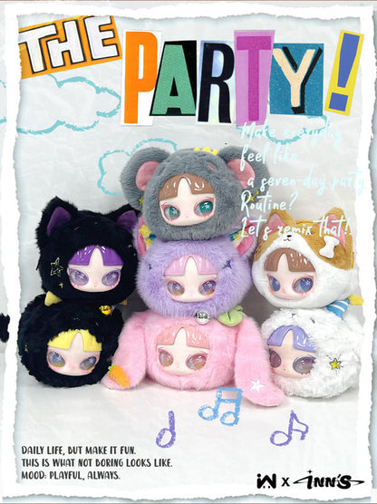 7 Days Party Bag Charm Plush Blind Box 6Pack BOX - Image 2