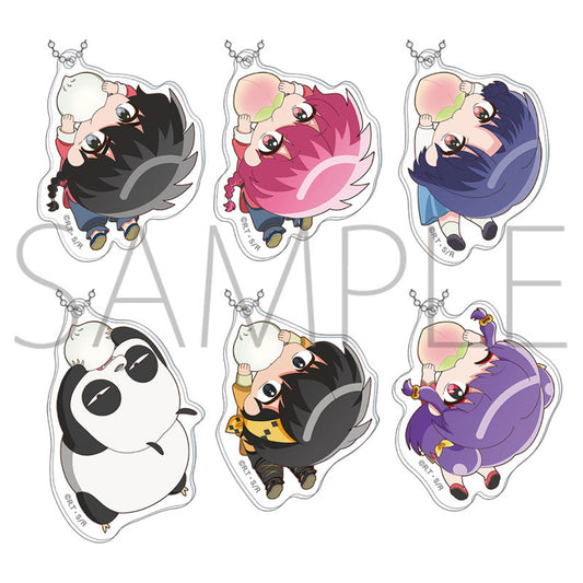 Ranma 1/2 Kapurikko Acrylic Keychain Collection 6Pack BOX - Image 1