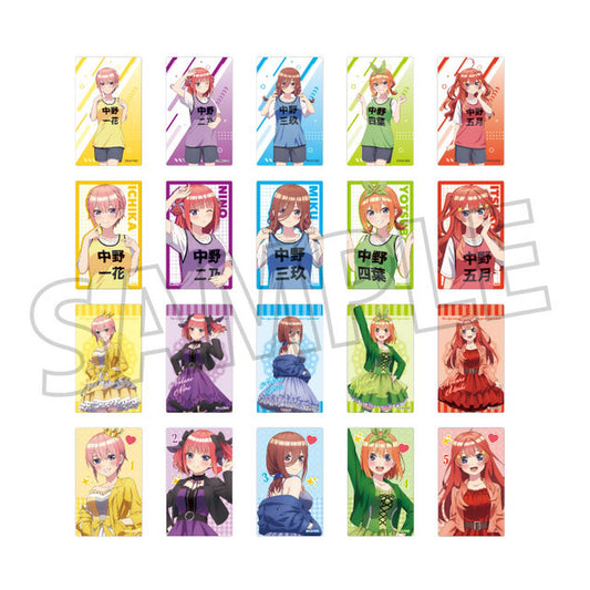 The Quintessential Quintuplets Trading Clear Card 10 Pack Box - Image 1