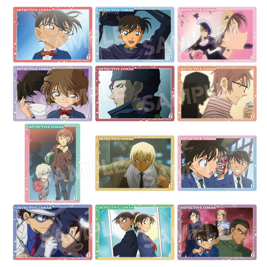 Detective Conan Trading Big Clear Card (OP Cut Collection) 12Pack BOX - Image 1