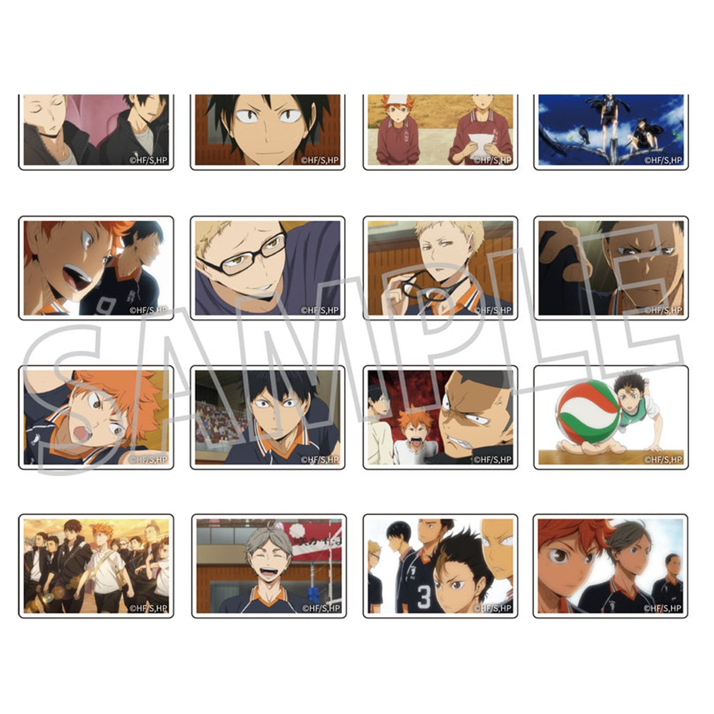 Haikyuu!! Custom Magnet Collection Karasuno High School 8Pack BOX - Image 1