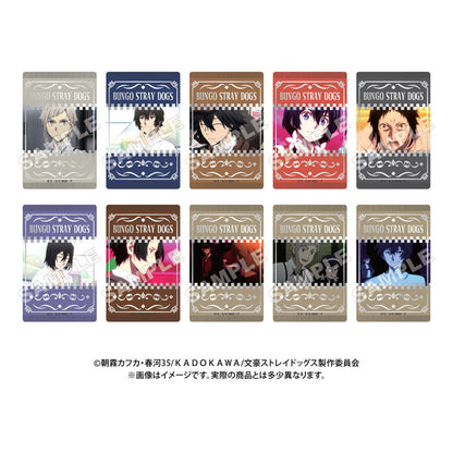 Bungo Stray Dogs Trading Acrylic Card 10 Pack BOX - Image 2