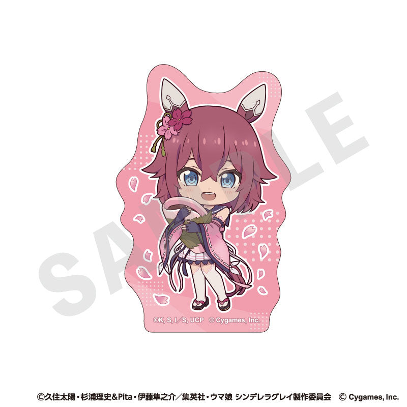 Uma Musume Cinderella Gray LoveIt! Series Diecut Sticker Set (9 Items) - Image 6