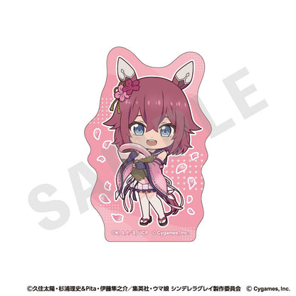Uma Musume Cinderella Gray LoveIt! Series Diecut Sticker Set (9 Items) - Image 6