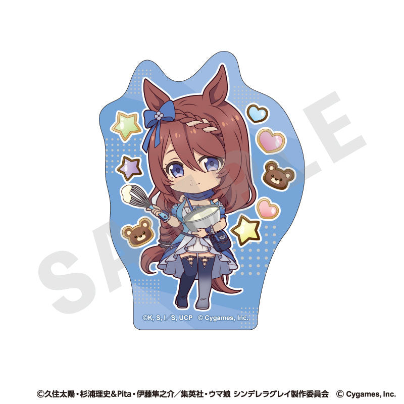 Uma Musume Cinderella Gray LoveIt! Series Diecut Sticker Set (9 Items) - Image 8