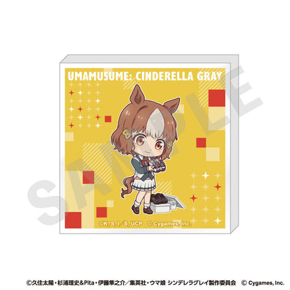 Uma Musume Cinderella Gray LoveIt! Series Mini Acrylic Block 9 Item Set - Image 3