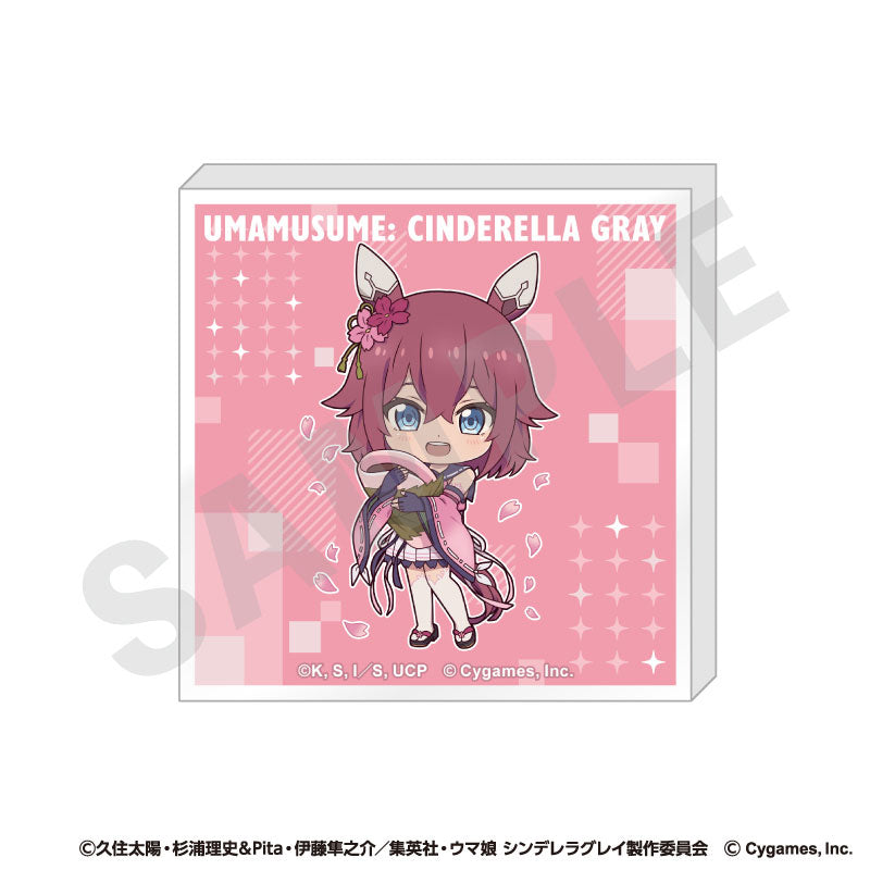 Uma Musume Cinderella Gray LoveIt! Series Mini Acrylic Block 9 Item Set - Image 6