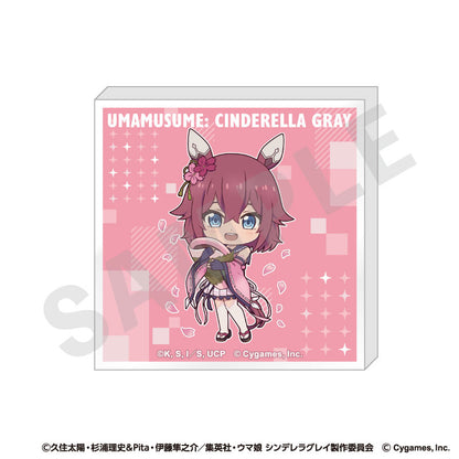 Uma Musume Cinderella Gray LoveIt! Series Mini Acrylic Block 9 Item Set - Image 6