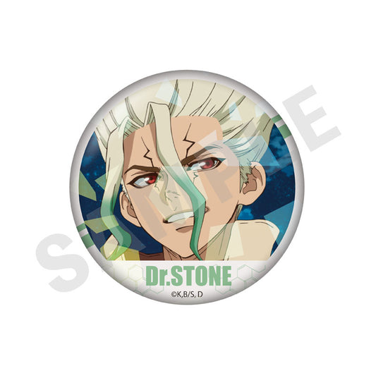 "Dr. STONE" Trading Shiny Scene Photo Tin Badge 10Pack BOX - Image 2