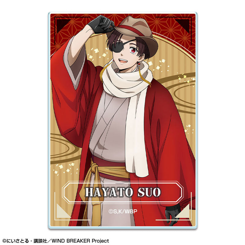 TV Anime WIND BREAKER Trading Acrylic Card (Retro Modern ver.) 12Pack BOX - Image 3