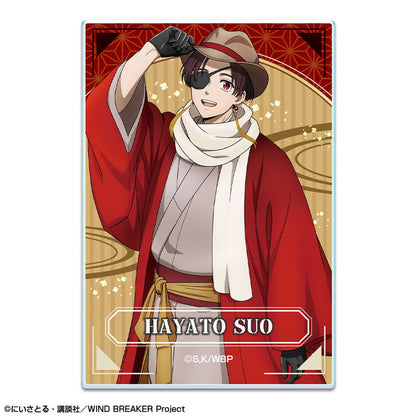 TV Anime WIND BREAKER Trading Acrylic Card (Retro Modern ver.) 12Pack BOX - Image 3