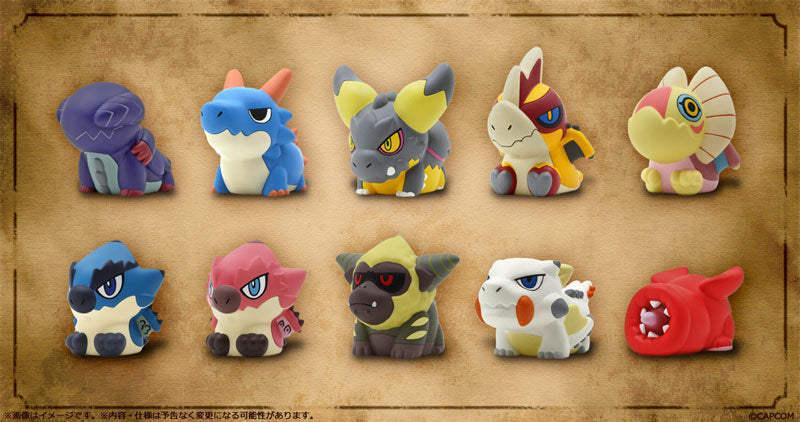 Capcom Figure Builder Monster Hunter Vol.2 Finger Puppet 10Pack BOX - Image 3