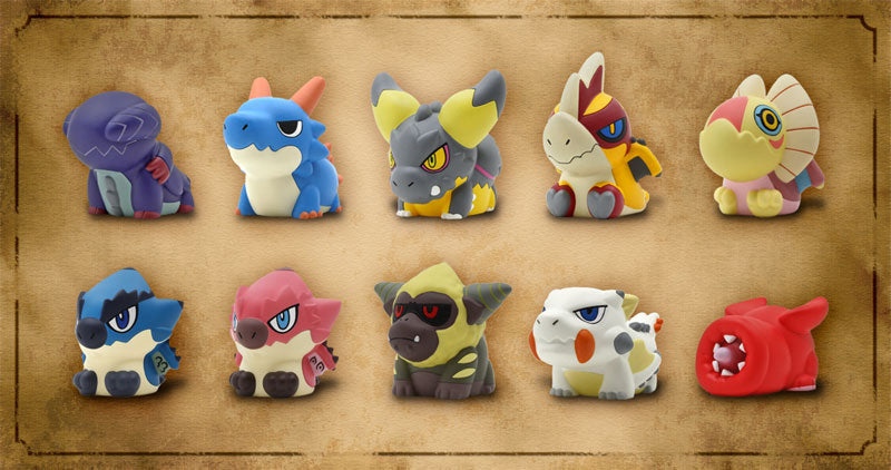 Capcom Figure Builder Monster Hunter Vol.2 Finger Puppet 10Pack BOX - Image 5