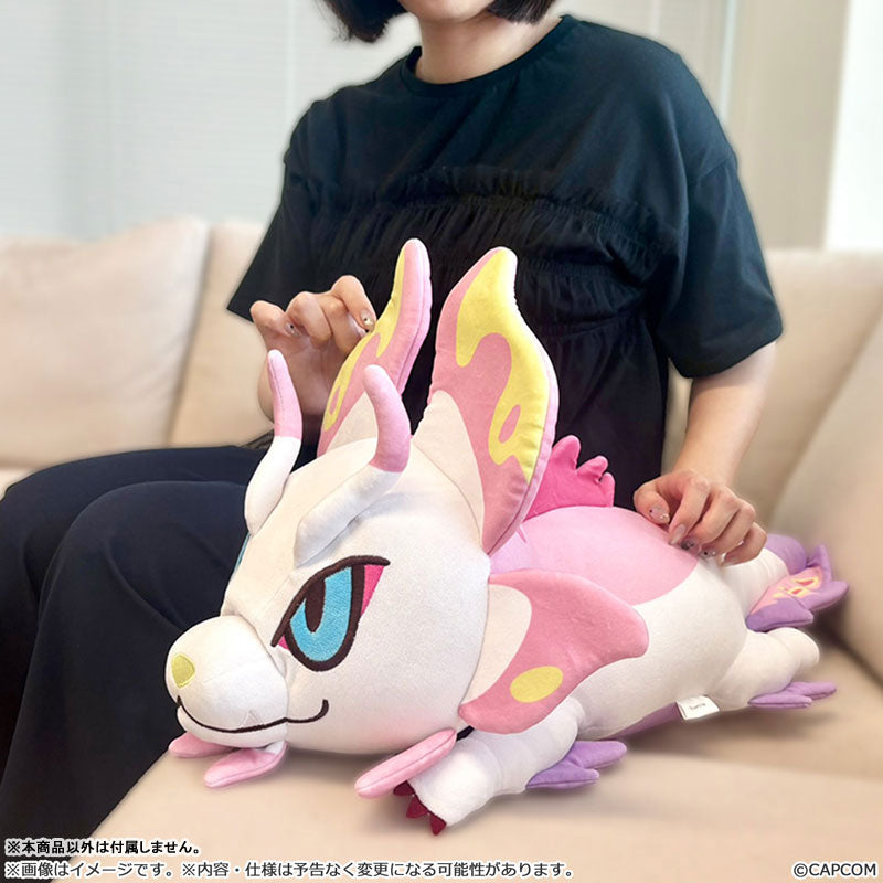 Monster Hunter MonDefo Mochi Hug Plush Mizutsune - Image 3
