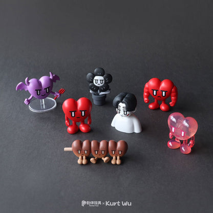 Heart Club Trading Figure 6Pack BOX - Image 3