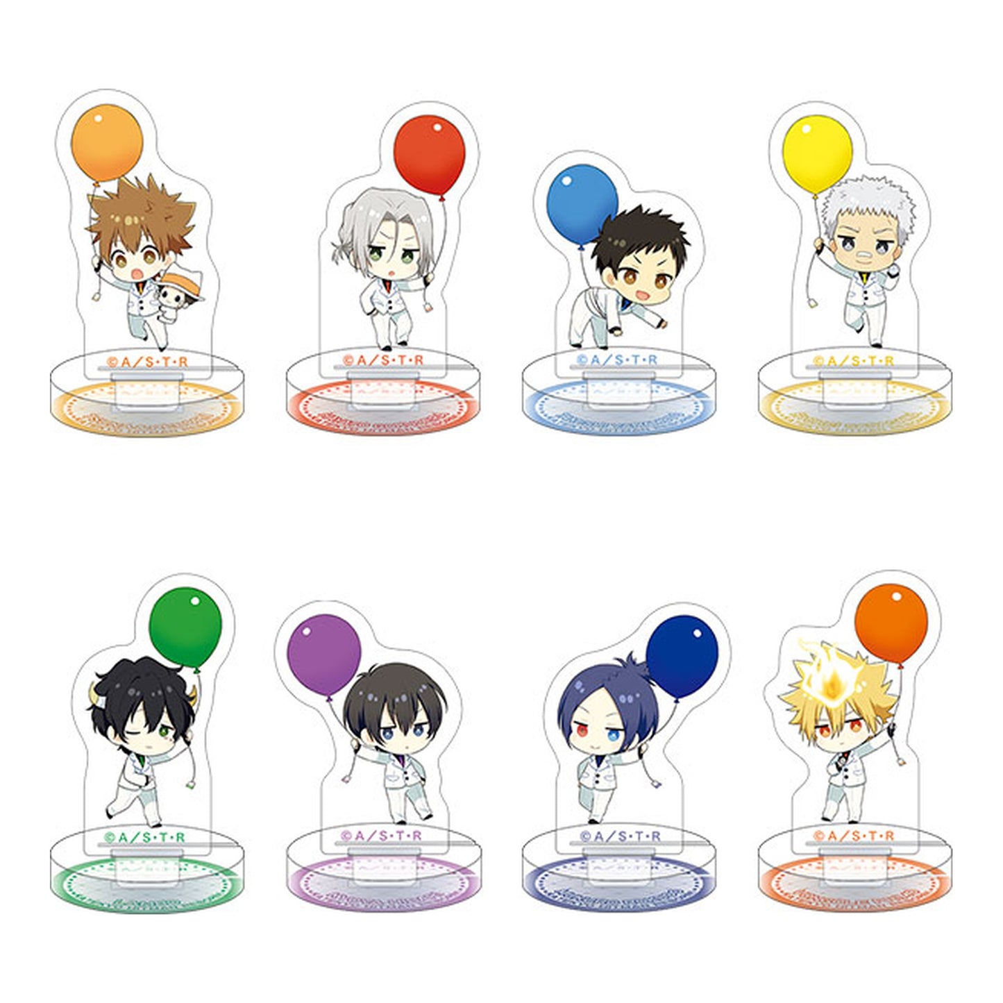 Reborn! TureSta Miniature Acrylic Stand Collection ver.A 8Pack BOX - Image 1