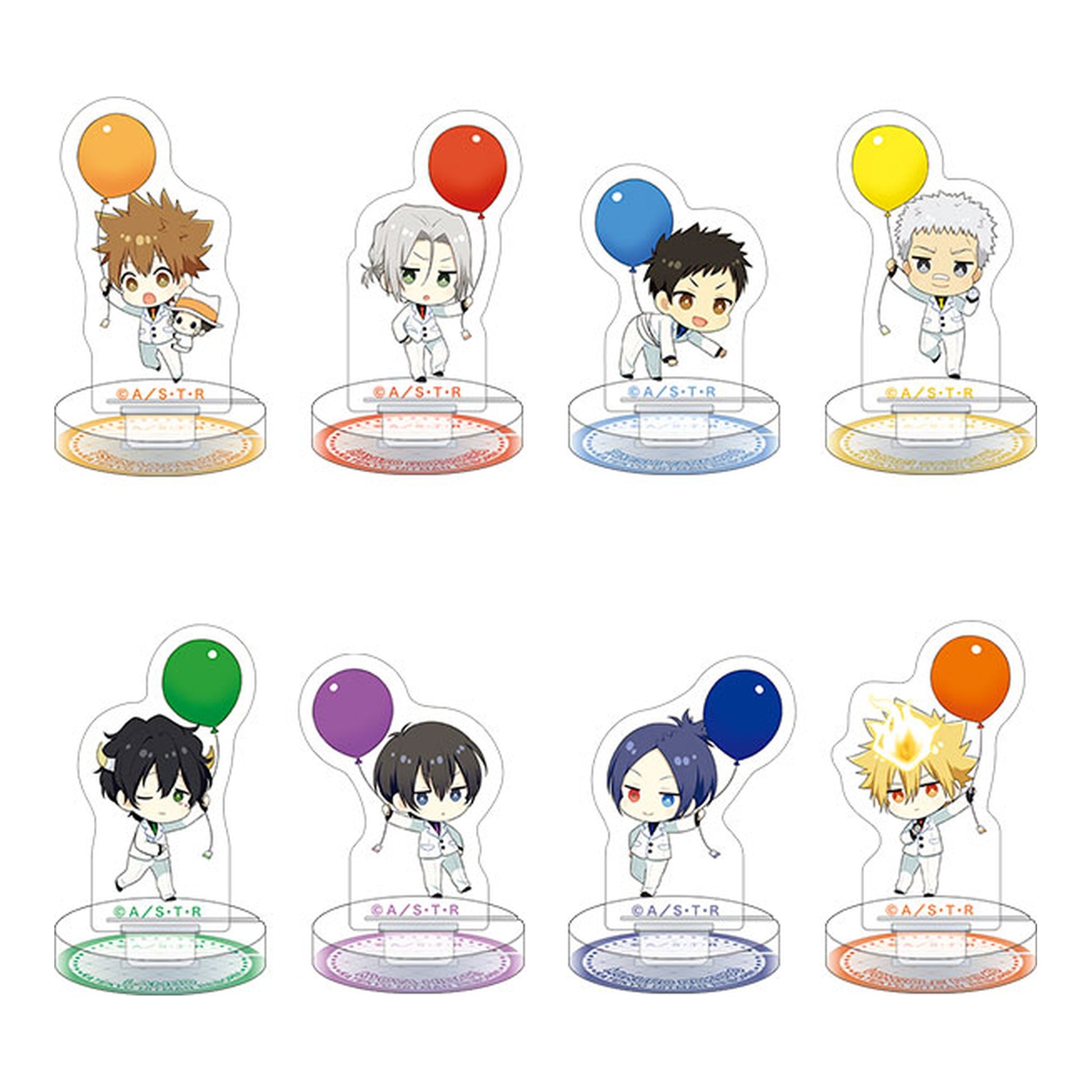 Reborn! TureSta Miniature Acrylic Stand Collection ver.A 8Pack BOX - Image 1