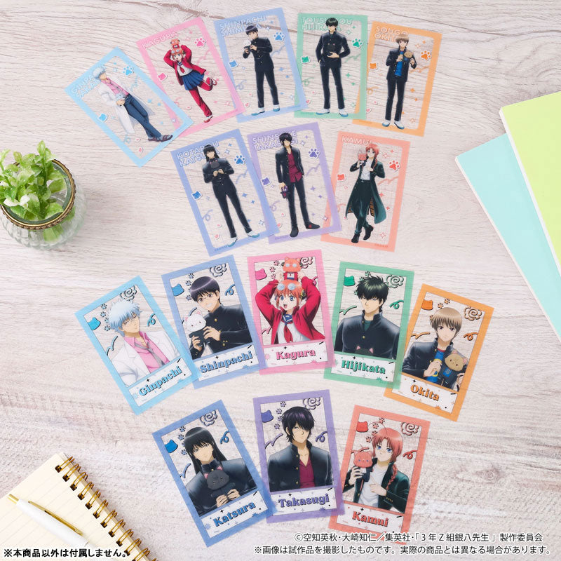 3-nen Z-gumi Ginpachi-sensei withCAT Clear Sheet Collection 8Pack BOX - Image 3