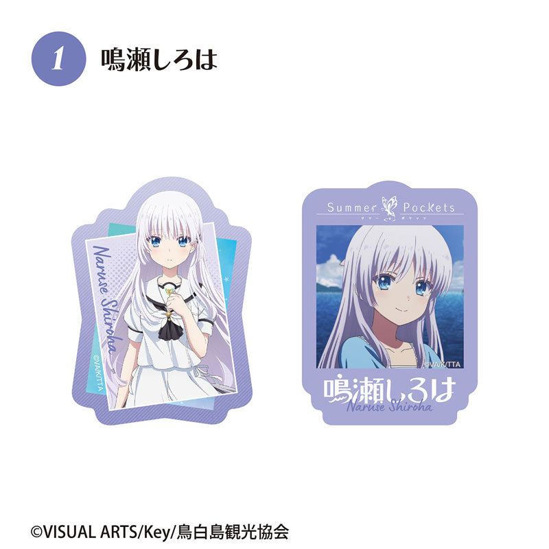 "Summer Pockets" W Diecut Clear Sticker 15 Pack Box (Candy Toy) - Image 2
