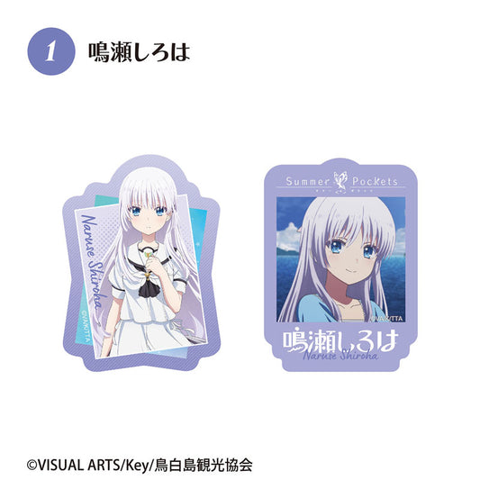 "Summer Pockets" W Diecut Clear Sticker 15 Pack Box (Candy Toy) - Image 2
