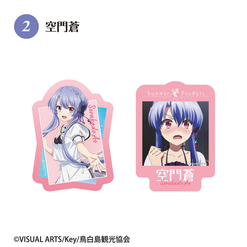 "Summer Pockets" W Diecut Clear Sticker 15 Pack Box (Candy Toy) - Image 3