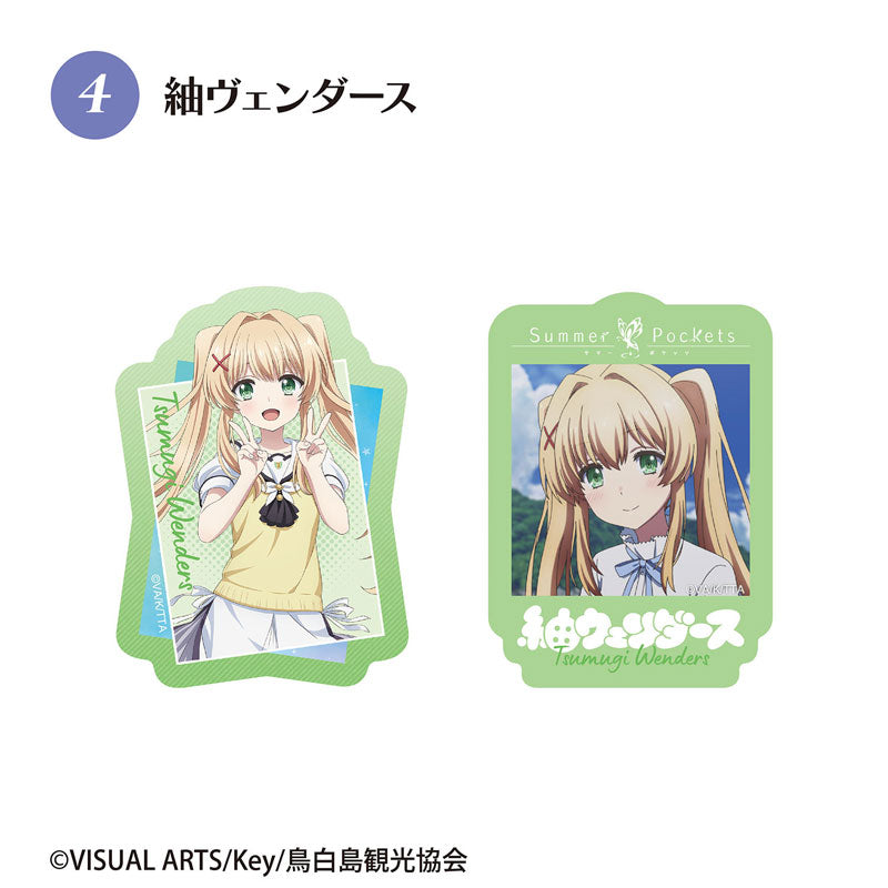 "Summer Pockets" W Diecut Clear Sticker 15 Pack Box (Candy Toy) - Image 5