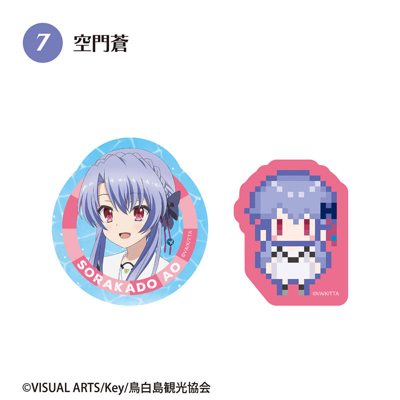 "Summer Pockets" W Diecut Clear Sticker 15 Pack Box (Candy Toy) - Image 8