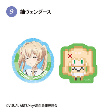 "Summer Pockets" W Diecut Clear Sticker 15 Pack Box (Candy Toy) - Image 10