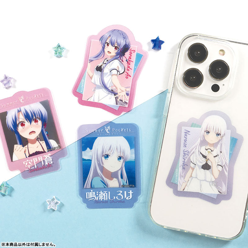 "Summer Pockets" W Diecut Clear Sticker 15 Pack Box (Candy Toy) - Image 17