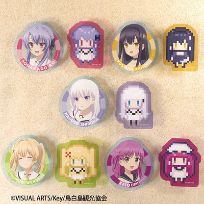 "Summer Pockets" W Diecut Clear Sticker 15 Pack Box (Candy Toy) - Image 18
