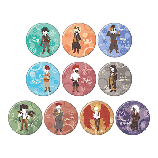 My Hero Academia Tin Badge Collection Yuru Palette 10Pack BOX - Image 1