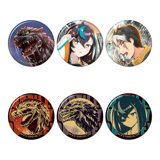 Godzilla Galaxy Odyssey Chara Badge Collection 6Pack BOX - Image 1