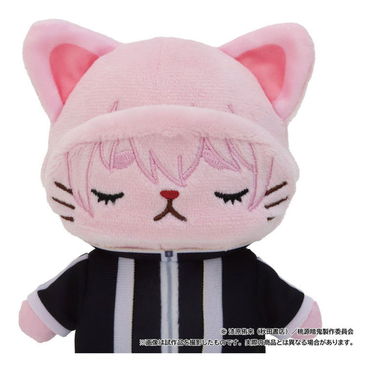 Tougen Anki withCAT Plush Keychain w/Eye Mask Homare Byobugaura - Image 1
