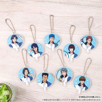 The New Prince of Tennis Acrylic Keychain Collection Hyotei 9Pack BOX - Image 2