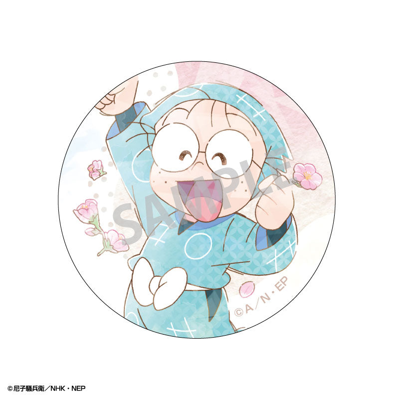 Nintama Rantaro Trading Hologram Tin Badge KamiAni TOUCH4 10Pack BOX - Image 2