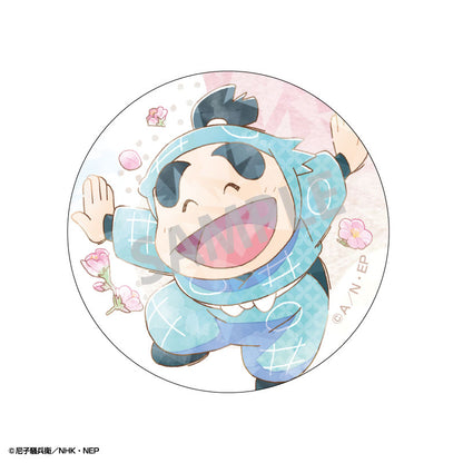 Nintama Rantaro Trading Hologram Tin Badge KamiAni TOUCH4 10Pack BOX - Image 4
