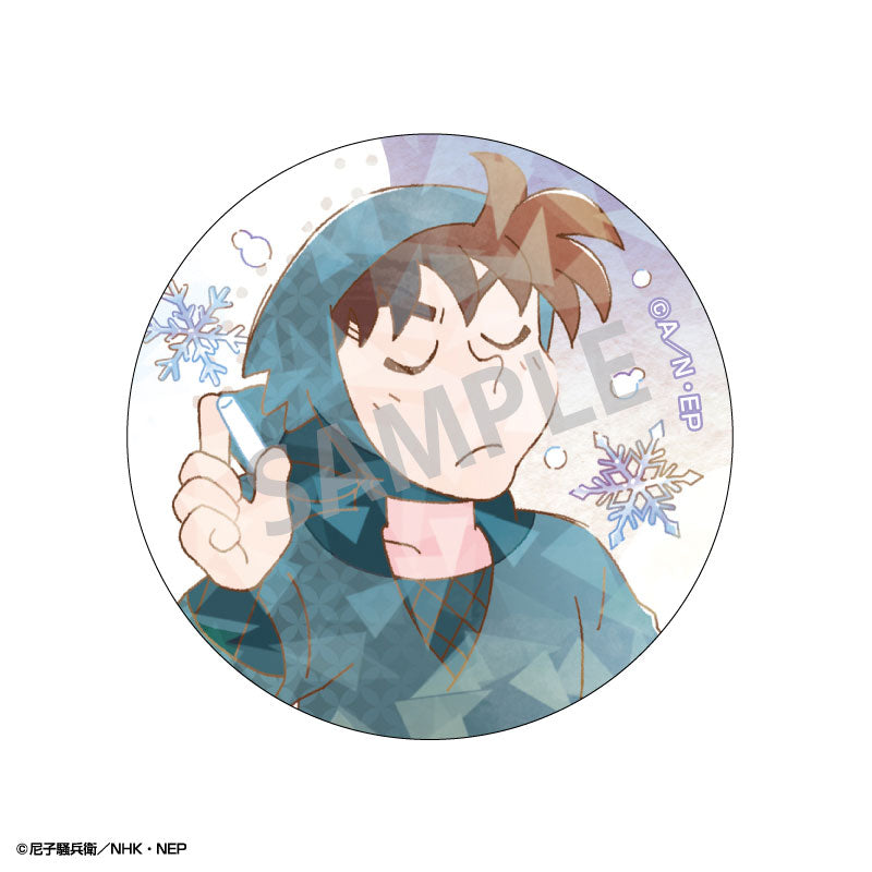 Nintama Rantaro Trading Hologram Tin Badge KamiAni TOUCH4 10Pack BOX - Image 5