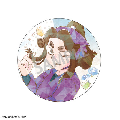 Nintama Rantaro Trading Hologram Tin Badge KamiAni TOUCH4 10Pack BOX - Image 6